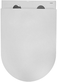 Azario Унитаз подвесной Eclat AZ-2381-A безободковый белый – фотография-6