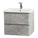 BelBagno Тумба с раковиной Albano-Cer 60 подвесная Cemento Verona Grigio – картинка-17
