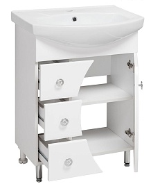 Runo Мебель для ванной Линда 60 – фотография-5