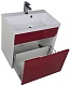 Aquanet Тумба с раковиной "Латина 70" бордо 1 ящик (180002) – картинка-11