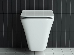 Ceramicanova Подвесной унитаз Mono Rimless CN1902 белый – фотография-6