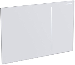 Geberit Кнопка смыва Sigma 70 115.625.SI.1 белое стекло – фотография-1