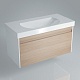 Kerama Marazzi Мебель для ванной BUONGIORNO 100 дуб с 2 ящиками – фотография-12