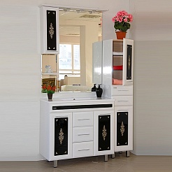 Misty Тумба с раковиной Мальта 75 узор – фотография-2