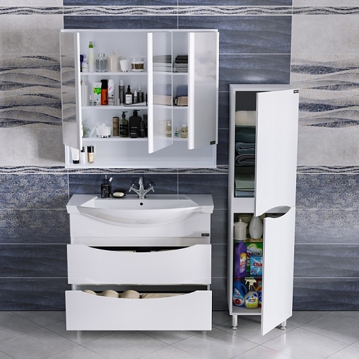 СанТа Тумба с раковиной Сатурн 95 напольная – картинка-3