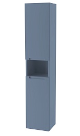 Зов Шкаф-пенал Дион 30 серо-синий – фотография-1