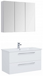 Dreja Мебель для ванны GIO 100 белый глянец – фотография-1
