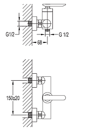 Cezares Смеситель SIESTA-D-01 для душа – фотография-2