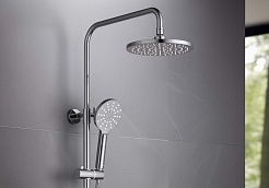 Aquatek Душевая стойка Европа AQ2343CR хром – фотография-5