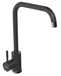 Mixline Смеситель для кухни 35k ML-GS12 (309) темно-серый – фотография-1