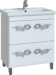 Vigo Тумба под раковину Olivia 2 - 70 белая – фотография-1