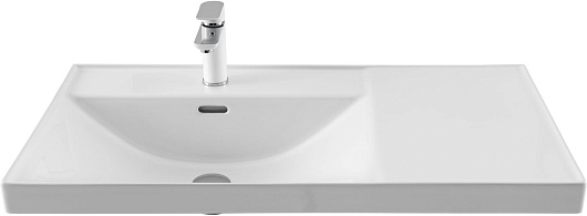 Aquanet Мебель для ванной Nova Lite 2.0 90 L подвесная бежевая матовая – картинка-11