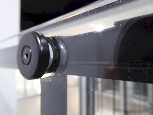 Esbano Душевой уголок Surf 110x90 ESS-119PS-B профиль черный матовый стекло прозрачное – картинка-5