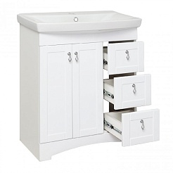 Runo Тумба с раковиной Мерида 70 – фотография-6