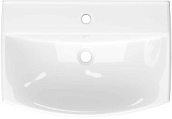 Misty Тумба с раковиной Клермонт 60 подвесная белая – фотография-8