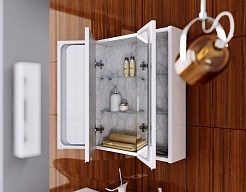 Aqwella Мебель для ванной Милан 100 подвесная, с ящиками – фотография-9