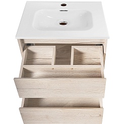 BelBagno Тумба с раковиной Kraft 50 подвесная Rovere Galifax Bianco – фотография-3