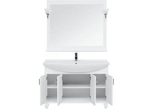 Aquanet Комплект мебели Валенса NEW 120 белый – фотография-4