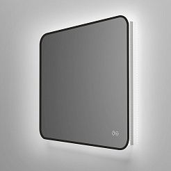 Vincea Зеркало 80x60 VLM-3VC800B-2 с ореольной подсветкой и антизапотеванием черное – фотография-3