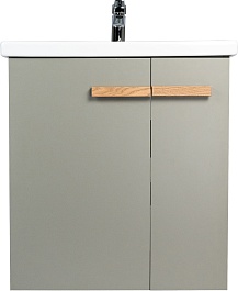 Viant Тумба под раковину Мюнхен 60 подвесная хаки – фотография-2