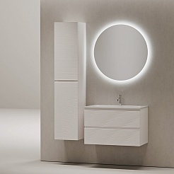 Sancos Тумба с раковиной Folk 80 bianco раковина Grace 81 CN7012 – фотография-8