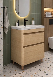 Vivon Тумба под раковину Atwood 60 напольная дерево – фотография-3