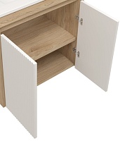 Teymi Фасад для тумбы Netta 60 Волна белый