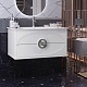 Opadiris Мебель для ванной Ибица 90 с овальным зеркалом подвесная белая/хром – картинка-20