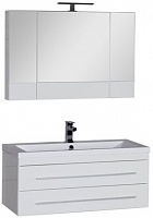 Aquanet Мебель для ванной Нота 100 камерино белая (230300)