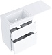 Vivon Тумба под раковину под стиральную машину Donna 130 напольная белый глянец эмаль – картинка-21