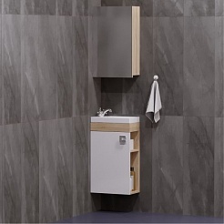 Corozo Мебель для ванной Комо 40 сонома – фотография-6