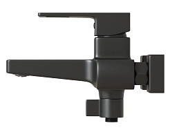 Mixline Смеситель для ванны и раковины 35k ML34-01 "Solo Black" чёрный – фотография-3