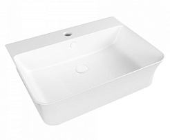 Teymi Раковина накладная в ванную Aina 55/41 глянцевый белый T50006 – фотография-1