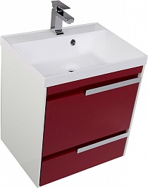 Aquanet Мебель для ванной "Тиволи 60" бордо – фотография-2