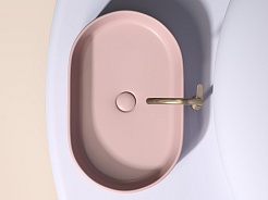 Ceramicanova Мебельная раковина Element 60 CN6048MP розовый матовый – фотография-2