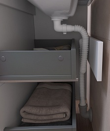 Vigo Тумба под раковину Otti 800-0-2 белая – фотография-10