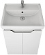 Dreja Тумба под раковину Q Plus (D) 55 белая – картинка-15