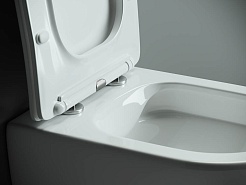 Ceramicanova Подвесной унитаз Mono Rimless CN1905 белый – фотография-2