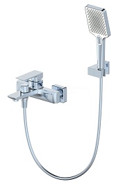 Oliveeka Смеситель для вынны с душем D OL-639003A-CR хром – фотография-1