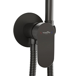 Tokito Смеситель для гигиенического душа FURO вороненая сталь TOK-FUR-1016GM – фотография-3