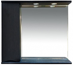 Misty Зеркало-шкаф Элвис 85 L венге – фотография-1