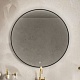 Vincea Зеркало 80x80 VLM-3DE800B с ореольной подсветкой черное – картинка-9