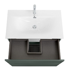 BelBagno Тумба с раковиной Uno 80 подвесная Еловый матовый с раковиной BB-8099-80 – фотография-9