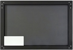 Continent Зеркало Solid Black Led 1000x800 – фотография-6