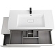 Cezares Тумба с раковиной Slider 100 с 2 ящиками белая – фотография-38