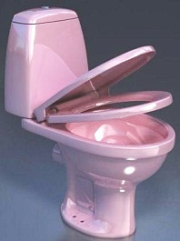Oscar Унитаз-Компакт "Розовый" микролифт – фотография-2