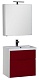 Aquanet Тумба с раковиной "Латина 70" бордо 2 ящика (180034) – картинка-11