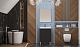 Velvex Тумба с раковиной Edge 60.2Y графит – фотография-15