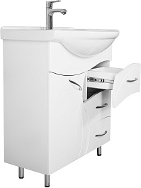 Style Line Тумба с раковиной Амелия 75 (Байкал) – фотография-2