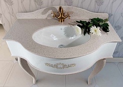 Водолей Мебель для ванной "Верди 120" серая – фотография-4